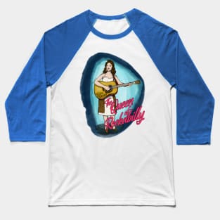 Wanda Jackson- The Queen of Rockabilly Baseball T-Shirt